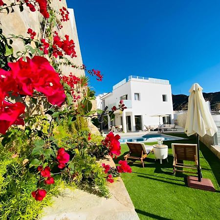 Mogán Dream Villa With Heated Pool, Rooftop & Ocean Views מראה חיצוני תמונה