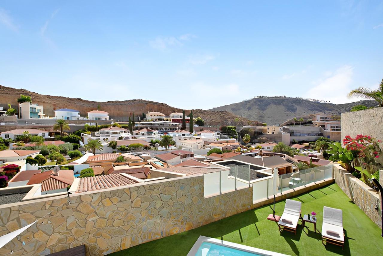 Mogán Dream Villa With Heated Pool, Rooftop & Ocean Views מראה חיצוני תמונה